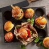 Flexiform BurgerBun Size S Ø6cm 12fach braun