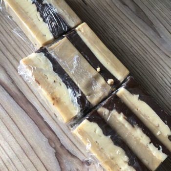 Karamell-Nougat-Riegel lowcarb keto