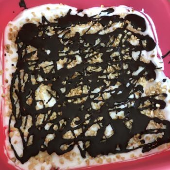 Rezept “Fluffietta” – Eis aus Proteinfluff Eiweissfluff lowcarb keto kalorienarm