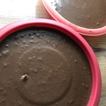 Rezept Schokoladentorte mit Erdbeer-Ricotta-Joghurt-Füllung lowcarb glutenfrei