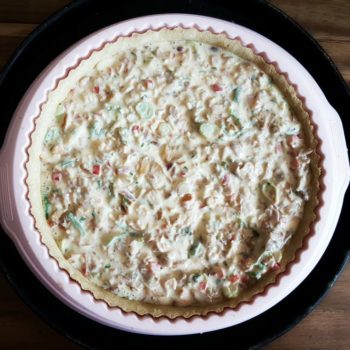 Rezept Pilzquiche mit Pfifferlingen Eierschwammerl lowcarb glutenfrei