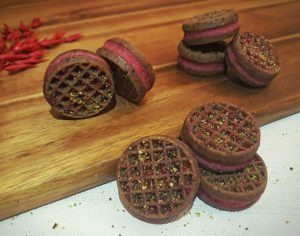 Rezept Spekulatius Kürbiskern Himbeer Cookies lowcarb glutenfrei keto