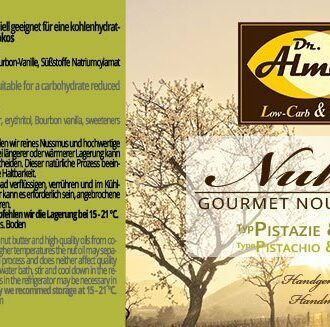 Nuketo PISTAZIE & KOKOS Gourmet Nougat-Creme low carb keto | ohne Zuckerzusatz | ohne Palmöl