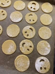 Rezept Linzer Augen - Linzer Radl lowcarb keto glutenfrei