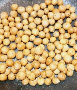 Rezept Backerbsen lowcarb glutenfrei keto