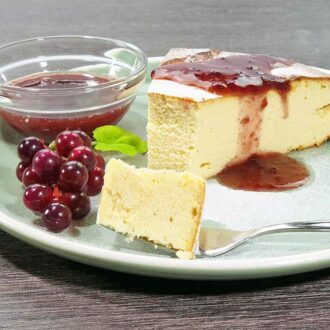 KÄSEKUCHENZAUBER KOLLAGEN Fertigmischung für -Protein-Käsekuchen – low-carb, glutenfrei, sojafrei, keto Käsekuchenhilfe