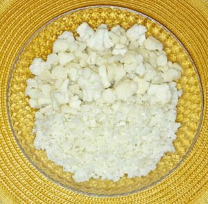 Rezept Blumenkohl Hackfleisch Pizzakuchen lowcarb keto glutenfrei