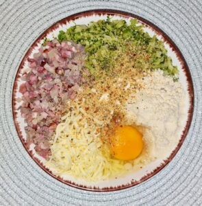 Rezept Broccoli Speck Laibchen low-carb keto glutenfrei