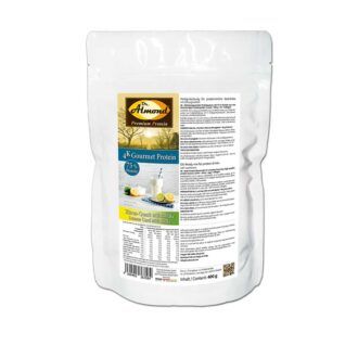 Protein ZITRUS-QUARK MILCHSHAKE Proteinshake Ketoshake Proteinpulver Lemoncurd - Tüte Verpackung