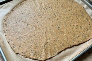 Rezept Cracker im Asia-Syle low-carb glutenfrei keto