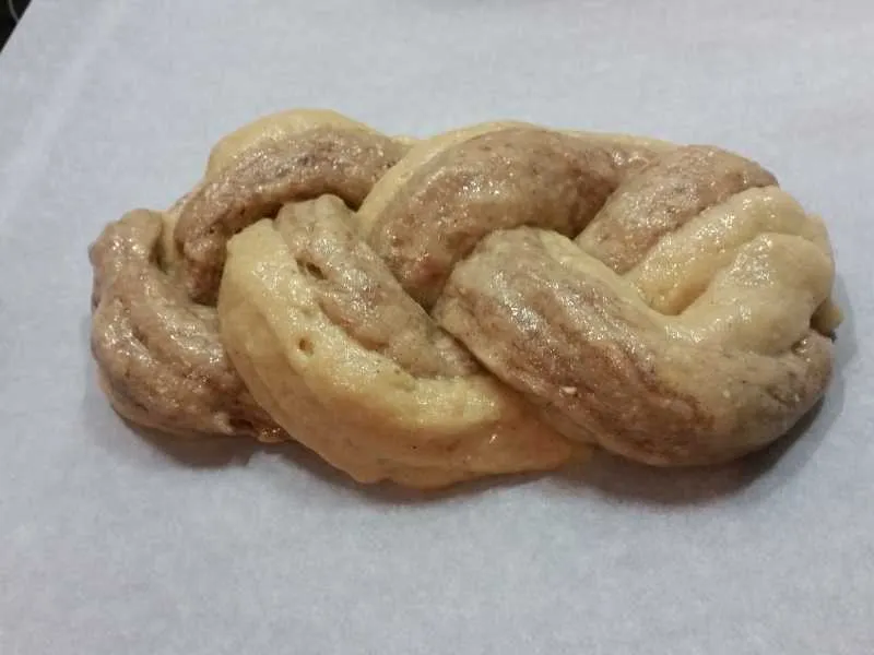 Zimt-Briochezopf lowcarb glutenfrei