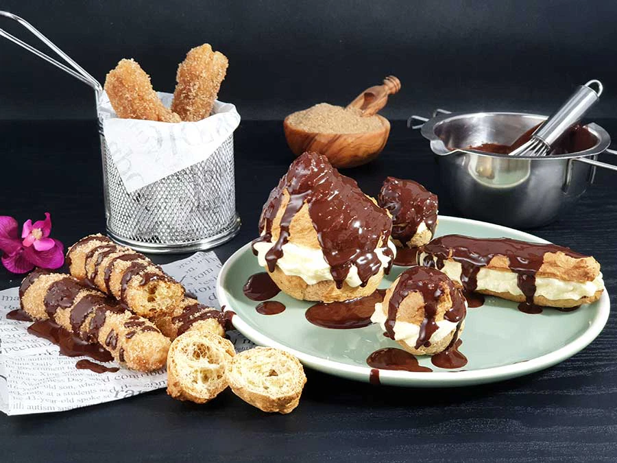 Brandteig low carb glutenfrei für Windbeutel