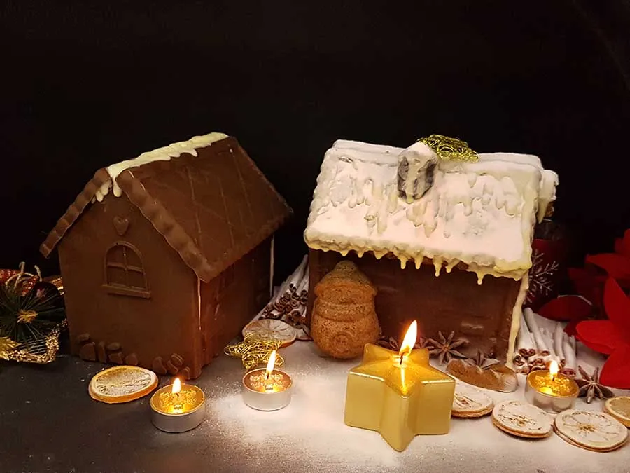 Rezept low carb glutenfreies Lebkuchenhaus