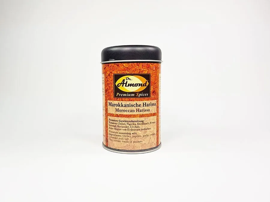 Premium Spices MAROKKANISCHE HARISSA - Gewürze ohne Zusatzstoffe, geprüft glutenfrei