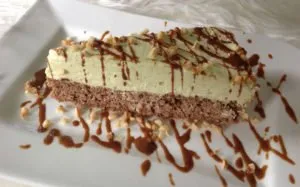 Rezept Pistazien-Mascarpone-Sahne Torte mit Lebkuchen-Biskuit
