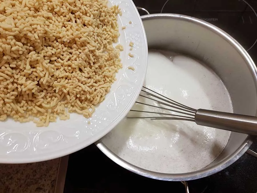 Rezept-Milchreis-low-carb-Reis-Ersatz-ohne-Kohlenhydrate-ohne-Blumenkohl-ohne-Konjak