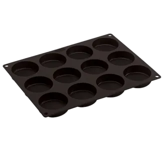 Flexiform BurgerBun Size S Ø6cm 12fach braun