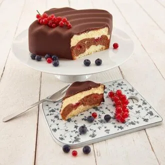 Lurch Flexiform Welle Silikonform “Back die Hälfte” für kleine Kuchen 17×17 cm