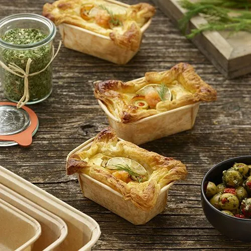 Papier Backformen stabil Brot