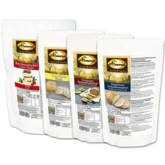 Starter-Set BROTE und KUCHEN low carb glutenfrei zuckerfrei Backmischung