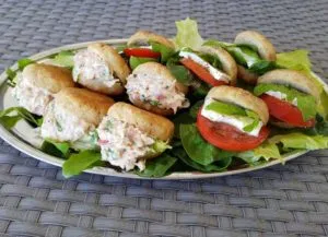 Rezept Batbouts - kleine Pita-Brötchen aus der Pfanne lowcarb glutenfrei