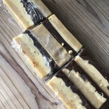 Karamell-Nougat-Riegel lowcarb keto
