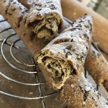 Rezept bayrische Brotzeitstangerl lowcarb glutenfrei