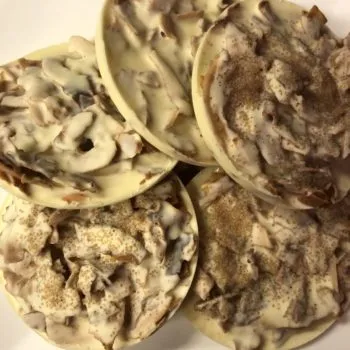 Rezept Kokoskrokant zum Snacken und für Desserts, Schokolade, Eis lowcarb keto