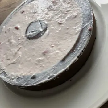 Rezept Schokoladentorte mit Erdbeer-Ricotta-Joghurt-Füllung lowcarb glutenfrei