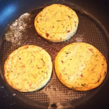 Rezept Zucchini Pancakes mit Mango - Salsa lowcarb glutenfrei