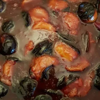 Rezept Rahm Mohn Zwetschgen-Pflaumen Gugelhupf lowcarb glutenfrei kalorienarm