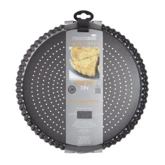 299-00_Master Class Quicheform 28 cm rund perforiert_lowcarb_Backen_Quiche_KCMCCB100
