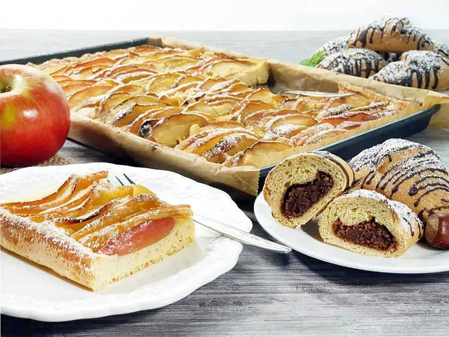 Kuchen und Gebäck