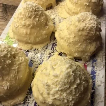 Rezept Kokos-Fluff-Eisberge lowcarb glutenfrei keto