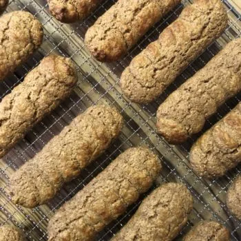 Rezept Spekulatiusbiskuits mit Weihnachtsganache lowcarb keto glutenfrei