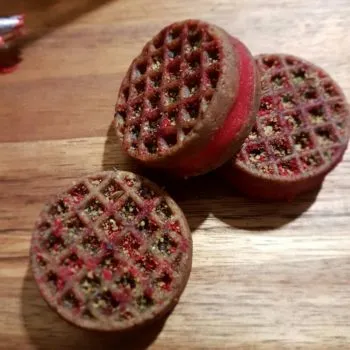 Rezept Spekulatius Kürbiskern Himbeer Cookies lowcarb glutenfrei keto