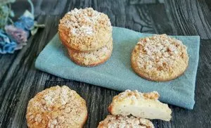 Rezept Quark Streusel Taler lowcarb glutenfrei