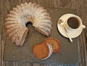 Rezept Kürbiskern Zimt Moccakuchen lowcarb glutenfrei