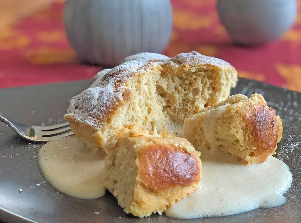 Rezept Mini-Karamelltraum-Buchteln lowcarb keto glutenfrei