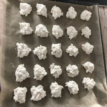 Rezept Kokosmakronen mit Fluff lowcarb keto kalorienarm