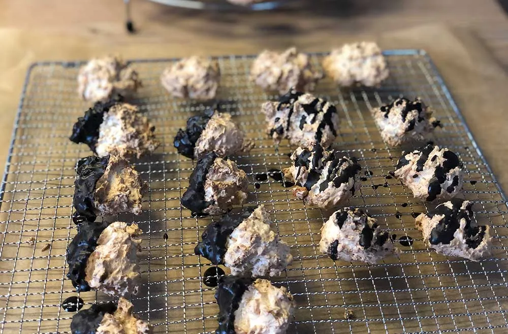 Rezept Kokosmakronen mit Fluff lowcarb keto kalorienarm