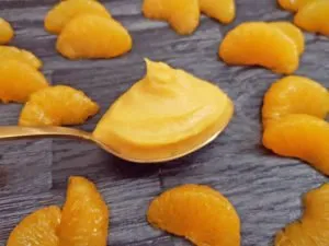 Rezept Mandarinencreme für Torten, Desserts, Eis, Fluff lowcarb glutenfrei