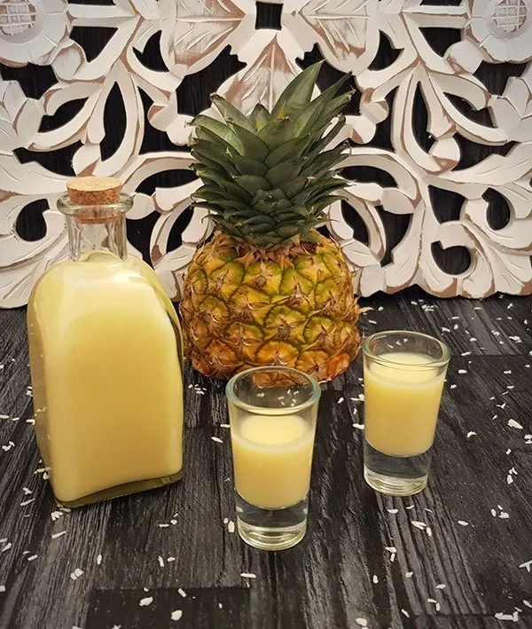 Ananas Sahne Kokos Likör