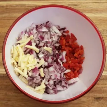 Rezept Bunter Blumenkohlkuchen lowcarb keto glutenfrei