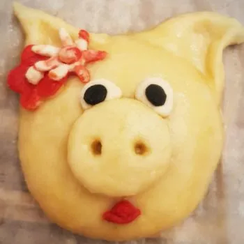 Rezept Gefüllte Glücksschweinchen lowcarb keto