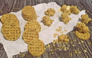 Rezept Kürbiskern Cheesy Cracker lowcarb glutenfrei keto