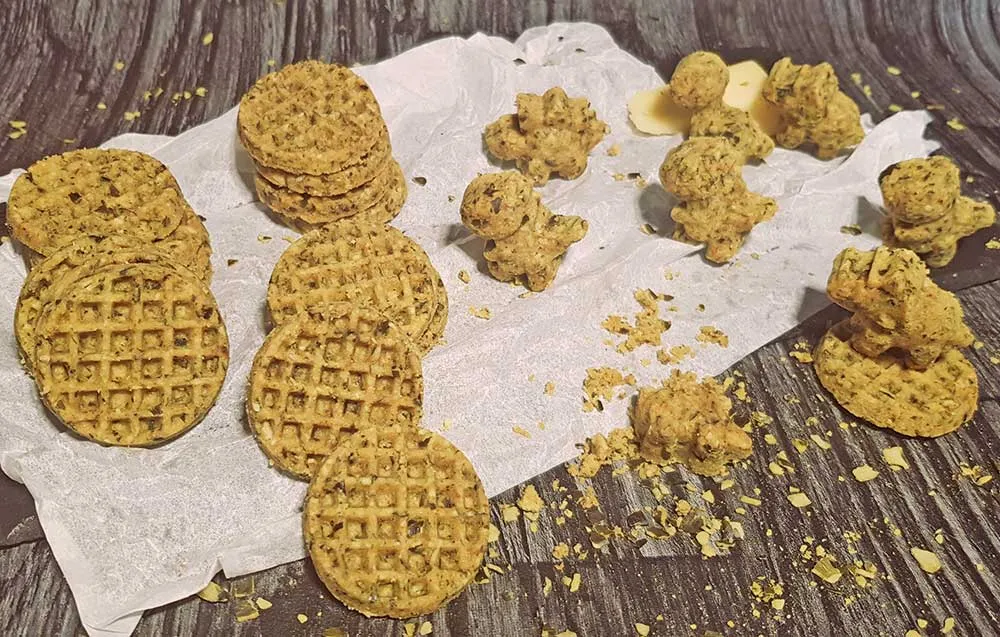 Rezept Kürbiskern Cheesy Cracker lowcarb glutenfrei keto