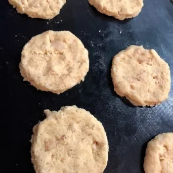 Rezept Macadamia Salz Karamell Cookies lowcarb keto glutenfrei