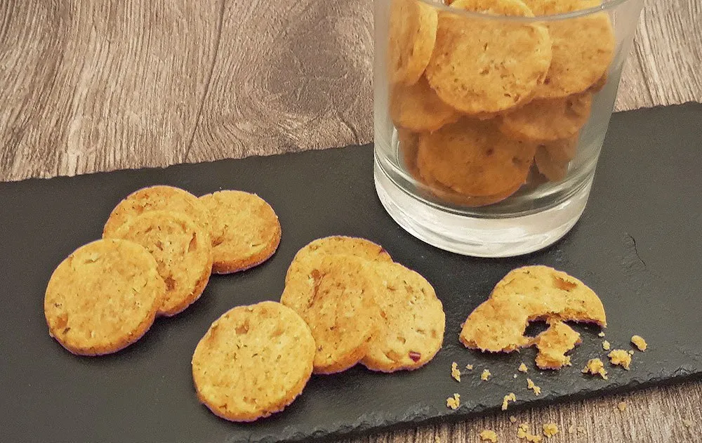 Rezept Parmesan Zwiebel Cracker lowcarb glutenfrei keto