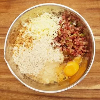 Rezept Blumenkohl Speckknödel lowcarb glutenfrei